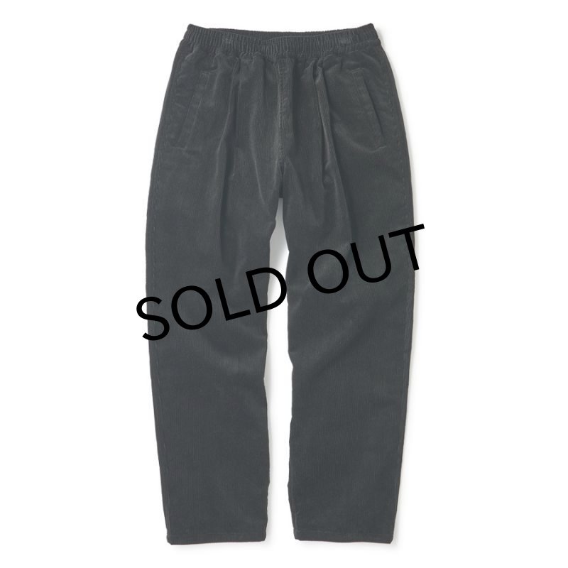 画像1: FTC "CORDUROY EASY PANTS" - BLACK (1)