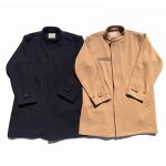 画像1: COMFORTABLE REASON "WOOL HERRINGBONE MODS COAT" - CAMEL (1)