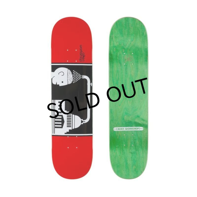 画像1: ALIEN WORKSHOP "BRAINWASH RED DECK" - 8.0inch (1)