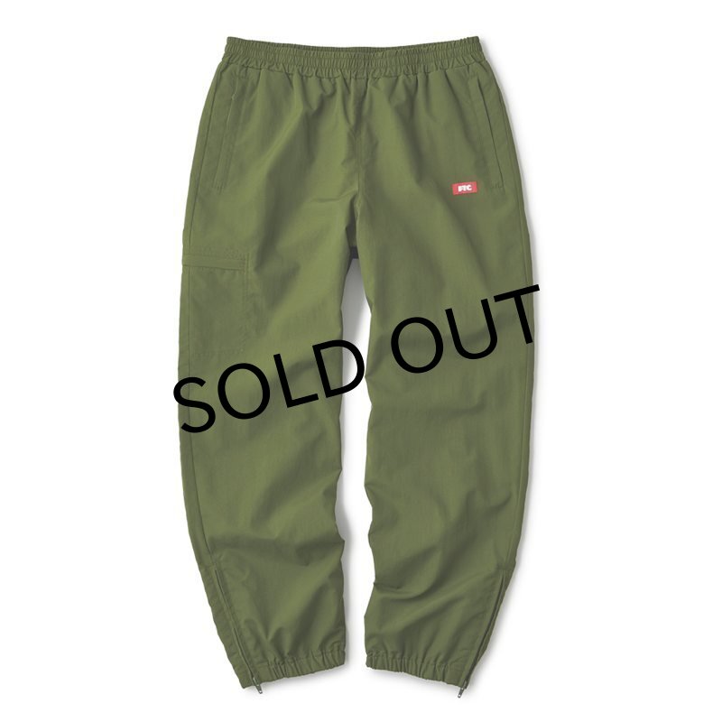 画像1: FTC "NYLON TRACK PANT" - OLIVE (1)