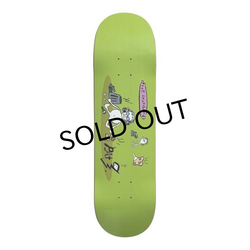 画像1: FROG SKATEBOARDS "GARBAGE EATER Pat Gallaher pro deck" - 8.25inch (1)