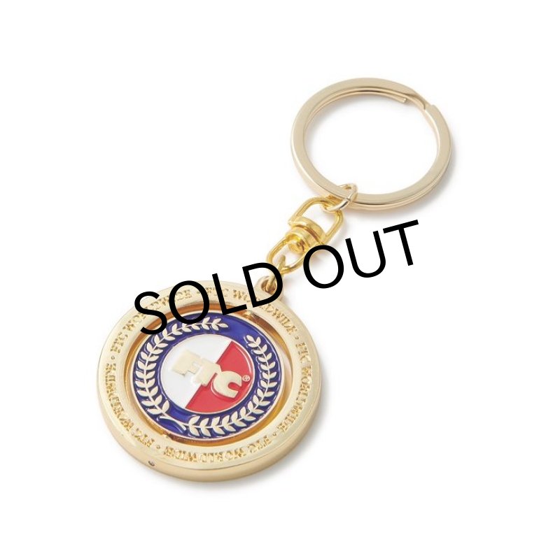 画像1: FTC "SPINNING KEYCHAIN" - GOLD (1)