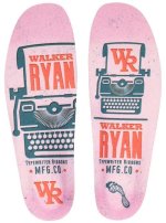 画像4: REMIND INSOLES "CUSH IMPACT 6MM Mid-High Arch | Walker Ryan Typewriter Insoles"  (4)