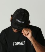 画像2: FORMER MERCHANDISE "WIRE TRUCKER CAP" - BLACK (2)