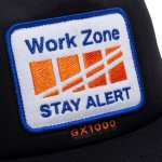 画像2: GX1000 "WORK ZONE HAT" - BLACK (2)