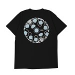 画像1: STRUSH "GHOST DANCE TEE Art by WOODBRAINSMOKING" - BLACK (1)