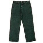 画像1: PASS~PORT.  " WORKERS CLUB DENIM JEAN " - DARK GREEN Over-Dye (1)