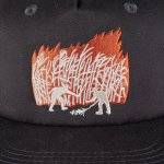 画像2: PASS~PORT.  " BRUSH FIRE WORKERS TRUCKER CAP " - TAR / WHITE (2)