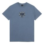 画像1: PASS~PORT.  " WATTLE TEE " - STONEWASH BLUE (1)