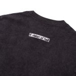 画像4: HODDLE " VISON LOGO TEE " - BLACK WASH / WHITE (4)