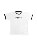 画像1: POETS " BASE RINGER TEE " - WHITE (1)