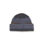 画像2: POLAR SKATE CO. " GEORGE BEANIE " - BLUE GREEN STRIPEE (2)