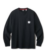 画像1: FTC " POCKET L/S TEE " - BLACK (1)