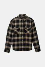 画像1: BRIXTON " 20TH ANNIVERSARY BOWERY FLANNEL"- BLACK/CREAM (1)