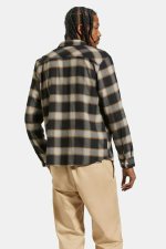 画像3: BRIXTON " 20TH ANNIVERSARY BOWERY FLANNEL"- BLACK/CREAM (3)