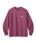 画像1: FTC " PIGMENT DYED SMALL LOGO L/S TOP " - PURPLE (1)