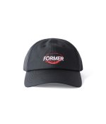 画像1: FORMER " COIL LEATHER CAP  " - BLACK  (1)