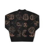 画像6: FORMER " CA BRAINSCAN CARDIGAN " - BLACK MUSHROOM   (6)