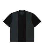 画像4: FORMER " MARILYN KNIT SS SHIRT " - BLACK CHARCOAL   (4)