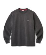 画像1: FTC " PIGMENT DYED SMALL LOGO L/S TOP " - BLACK (1)