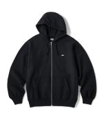 画像1: FTC " SMALL BOX LOGO ZIP UP HOODY " - BLACK (1)