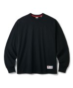 画像1: FTC " ATHLETIC L/S TOP " - BLACK (1)