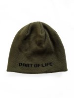 画像2: COMFORTABLE REASON " DANCING DNA BEANIE " - OLIVE (2)