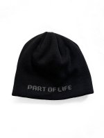 画像2: COMFORTABLE REASON " DANCING DNA BEANIE " - BLACK (2)