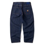 画像2: HELLRAZOR " BAGGIE DENIM PANTS " - ONE WASH INDIGO (2)