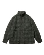 画像2: EVISEN " SHAO PLAID FLEECE JACKET " - GREEN    (2)