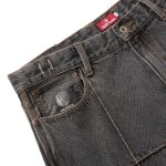 画像3: HELLRAZOR " BLOCK BAGGIE DENIM " - WASH BLACK (3)