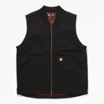 画像1: DICKIES " Dickies x Spitfire VEST " - BLACK   (1)