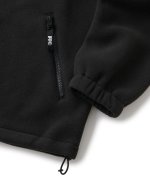 画像3: FTC " POLARTEC®︎ FLEECE HALF ZIP HOODY " - BLACK (3)