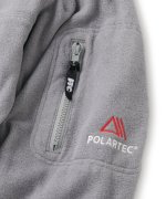 画像4: FTC " POLARTEC®︎ FLEECE HALF ZIP HOODY " - GRAY  (4)