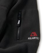 画像4: FTC " POLARTEC®︎ FLEECE HALF ZIP HOODY " - BLACK (4)