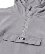 画像2: FTC " POLARTEC®︎ FLEECE HALF ZIP HOODY " - GRAY  (2)