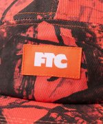 画像2: FTC " TWILL CAMP CAP " - ORANGE CAMO (2)