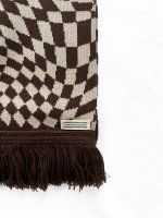 画像5: COMFORTABLE REASON " OP SCARVES " - BROWN×OFF (5)