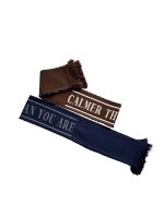 画像7: COMFORTABLE REASON " OP SCARVES " - NAVY×GREY (7)