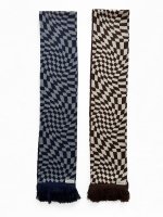 画像6: COMFORTABLE REASON " OP SCARVES " - NAVY×GREY (6)