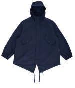 画像1: POP TRADING COMPANY " FISH TAIL JACKET " - NAVY  (1)