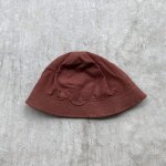 画像1: NOROLL " DETOURS HAT " - DARK RED BROWN (1)