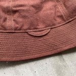 画像2: NOROLL " DETOURS HAT " - DARK RED BROWN (2)