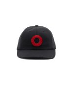 画像1: POP TRADING COMPANY " POP O SIXPANEL HAT " - BLACK/RED (1)