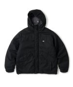 画像1: FTC " VENTILE® HOODED PUFFY JACKET " - BLACK (1)