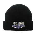 画像1: PASS~PORT.  " LILY OF THE VALLEY BEANIE " - BLACK   (1)