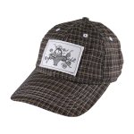 画像1: PASS~PORT.  " EDIBLE FLOWER LEAGUES CAP " - BLUE / BROWN   (1)