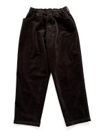 画像1: COMFORTABLE REASON " BRUSHED LINING CORDS SLACS " - BROWN / ONE SIZE (1)