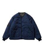 画像1: EVISEN " REVERSIBLE SOUVENIR QUILTED JKT " - NAVY (1)