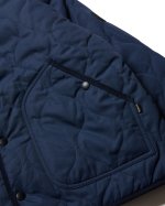 画像10: EVISEN " REVERSIBLE SOUVENIR QUILTED JKT " - NAVY (10)